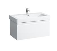LAUFEN Pro S Meuble sous-lavabo, 1 tiroir et tiroir intérieur, pour lavabo H813965, 810x450x390mm, H4835020964231, H4835020964231, Colorazione: wenge