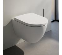LAUFEN PRO X WC sospeso a parete Compact Advanced mit Silent Flush, versione corta, H8208637570001, Compact Advanced PRO X bianco opaco [WC > WC Sospesi]