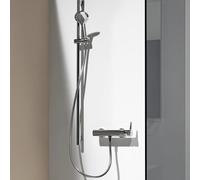 LAUFEN PURE rubinetto doccia esterno, miscelatore monocomando, HF901750100600, PURE cromo [Rubinetteria Bagno > Rubinetteria Doccia]