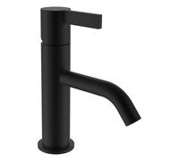 LAUFEN Running Kartell Mitigeur monocommande de lavabo, bec fixe, sans robinet de vidange, saillie 115 mm, H3113310811001, H3113310811001, Colorazione: PVD nero titanio opaco