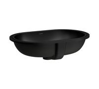 Laufen Savoy lavabo 51x31 cm ovale sottopiano nero opaca H8189467161551