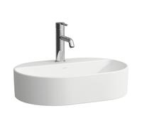 Laufen Savoy lavabo 55x38 cm ovale da appoggio bianco H8129457571041