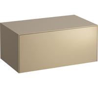 Laufen Sonar armadietto con piano 77.5x45.5x34 cm sottolavabo sospeso oro H4054100340401
