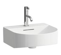 Laufen Sonar lavabo 42x41 cm semicircolare a parete bianco opaca H8163417571041