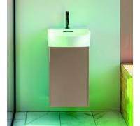 Base lavabo Laufen Sonar, 1 sportello, cerniera a sinistra, adatta a lavamani 815341, Colorazione: Oro