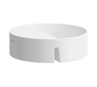 LAUFEN Sonar tablette, pour baignoire, D= 270 mm, Marbond, blanc, H2933400000001, H2933400000001