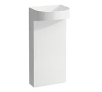 LAUFEN Sondeur mobile pour lavabo avec colonne intégrée, sans trou pour robinet, sans trop-plein, 410x900mm, avec robinet de vidange, blanc, H8113417571121, H8113417571121, Colorazione: Neve (bianco o
