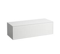 LAUFEN The New Classic Sideboard, sans découpe, 1 tiroir, 1175x455x345mm, H4060250856311, H4060250856311, Colorazione: Bianco lucido
