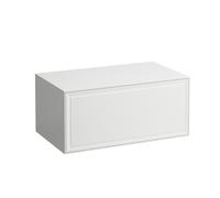 LAUFEN The New Classic Sideboard, sans découpe, 1 tiroir, 775x455x345mm, H4060150856311, H4060150856311, Colorazione: Bianco lucido