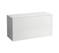 Laufen The New Classic Sideboard, sans découpe, 1175x455x600mm, 2 tiroirs, H4060260856271, H4060260856271, Colorazione: Grigio traffico