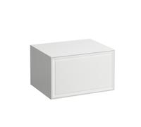 LAUFEN The New Classic Sideboard, sans découpe, 575x455x345mm, 1 tiroir, H4060050851701, H4060050851701, Colorazione: Neve (bianco opaco)