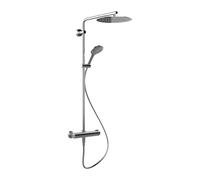 LAUFEN TwinPlus Système de douche, set complet, pomme de douche Ã300mm, HF905457100600, HF905457100600