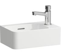 Laufen Val lavabo 34x22 cm rettangolare a parete bianco lucida H8152804001061