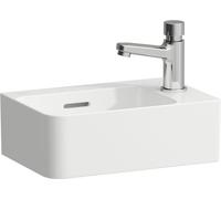 Laufen Val lavabo 34x22 cm rettangolare a parete bianco opaca H8152807571061