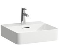 Laufen Val lavabo 45x42 cm rettangolare a parete bianco lucida H8152810001091
