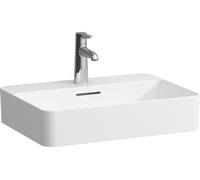 Laufen Val lavabo 55x40 cm rettangolare da appoggio bianco opaca H8122847571041