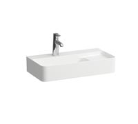 LAUFEN VAL lavabo à poser COMPACT, sans trou pour robinet, avec trop-plein, 600x315mm, zone semi-sèche à droite, US fermé, H8172857581091, H8172857581091, Colorazione: Grafite opaca