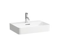 LAUFEN VAL lavabo à poser, sans trou pour robinet, avec trop-plein, US fermé 600x420mm, H8162837161091, H8162837161091, Colorazione: Nero opaco
