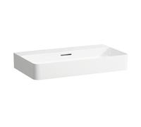 LAUFEN VAL lavabo à poser, sans trou pour robinet, avec trop-plein, US fermé 750x420mm, H8162854001091, H8162854001091, Colorazione: Bianco con LCC