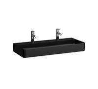 LAUFEN VAL lavabo doppio, H8102877161151, VAL nero opaco [Lavabi > Lavabi Doppi]