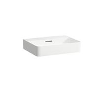 Lavabo Laufen VAL, sottopiano, senza foro per rubinetto, con sfioratore, 550x420 mm, H810282, Colorazione: Bianco