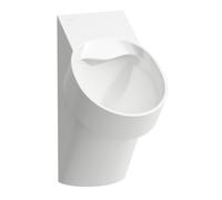 LAUFEN Val urinoir à aspiration, sans trous pour montage du couvercle, sans rebord, avec commande élect. commande, Bluetooth, 305x365x560 mm, H8402867570001, H8402867570001, Colorazione: Bianco opaco