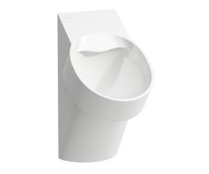LAUFEN VAL urinoir à aspiration, sans trous pour montage du couvercle, sans rebord, avec commande élect. commande, Bluetooth, 305x365x560 mm, H8402860000001, H8402860000001, Colorazione: Bianco