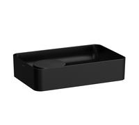 LAUFEN VAL vasque, sans trou pour robinet, sans trop-plein, US fermé 550x360mm, H8122827161121, H8122827161121, Colorazione: Nero opaco