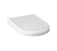 Sedile per WC Laufen Vienna, con rivestimento, sfoderabile, chiusura ammortizzata, bianco, H892472, Colorazione: Bianco - H8924723000001