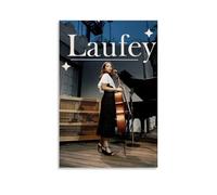 Laufey - Poster artistico anti schizzi per soggiorno e camera da letto, dipinti da appendere, adatti per molteplici scenari, non c'è bisogno di perforare, facile da installare, adatto per regali e uso