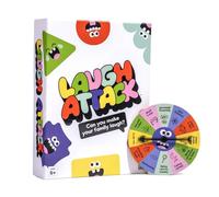 Laugh Attack [Puoi far ridere la tua famiglia? | Gioco di carte Don't Laugh Challenge per bambini, adolescenti e famiglie, ideale per serate di gioco, riunioni, vacanze, regalo di Pasqua per bambini