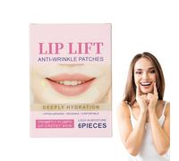 Laugh Lines Patches, 6 Overnight Smoothing Face Set, Silicone Breathable Firming Pads, Reusable Anti-Tape for Women Nighttime Use, Home Skin Care Routines, 2.83in