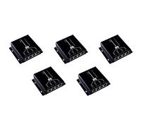 LAUGHERER 5X 4 Port IEEE802.3Af PoE Extender per IP Camera Estendere 120M Distanza di Trasmissione con 10/100Mbps LAN Porte Extender