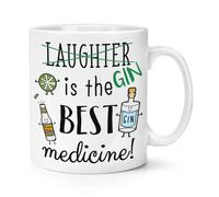 Laughter Gin Is The Migliore Medicine 284ml Tazza - Scherzo Divertente