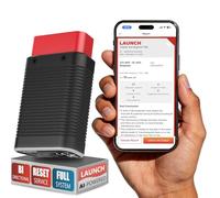 LAUNCH AIOBD - Scanner Bluetooth OBD2 con AI, Strumento Diagnostico Completo con Assistenza AI, Lettore Codici OBD-II, Compatibile con iOS/iPhone e Android
