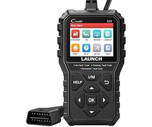 LAUNCH CR529 OBD2 Diagnostica Lettore Codici Test Smog O2 EVAP | Controllo smog con un clic, spegnimento spia motore, dati grafici, plug&play, ampia compatibilità