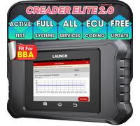 LAUNCH Creader Elite 2.0 BBA Lettori di codici per Benz BMW AUDI Codifica ECU