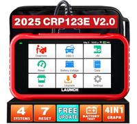 LAUNCH CRP123E V2.0 OBD2 Diagnosi Auto Professionale in Italiano con Sistema Motore ABS SRS Trasmissione e 7 Funzioni di Reset, Reset Olio EPB DPF FAP SAS OBD 2 Auto Diagnostica WIFI Aggiornamento