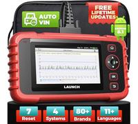 LAUNCH CRP123X OBD2 Strumenti Diagnosi per Auto Professionale con Rilevamento AutoVIN per Sistemi Motore ABS Trasmissione SRS Airbag con Aggiornamenti Wi-Fi Incorporato in Italiano