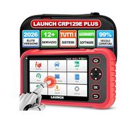 LAUNCH CRP129E Plus V3.0 OBD2 Auto Diagnostica Tutti gli Scanner Sistema con 12+reset, ABS/iniettore/Olio/Valvola A farfalla/EPB/DPF/SAS/TPMS/Bilanciamento Batteria, Aggiornamenti WiFi a vita