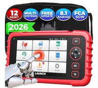 LAUNCH CRP129X V3.0 OBD2 Diagnostica per Auto, 4 Sistemi (ABS/SRS/TCM/Motore), 12 Reset Service, Scanner diagnosi Multimarca, Codifica Iniettori, VIN Automatico, Aggiornamenti Gratuiti