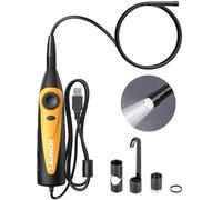 LAUNCH Endoscopio VSP-600 da 5,5 mm, ultra sottile, lente HD ad ampia applicazione, videoscopio periscopio ad alta definizione multi-angolo Imaging One-Click Snapshot IP67 impermeabile con cavo USB da