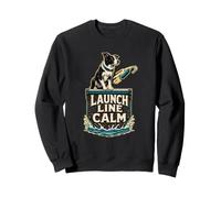 Launch Line Calm Cane Pronto al Tuffo Felpa
