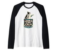 Launch Line Calm Cane Pronto al Tuffo Maglia con Maniche Raglan