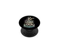 LAUNCH LINE CALM Cane pronto al tuffo PopSockets PopGrip Adesivo