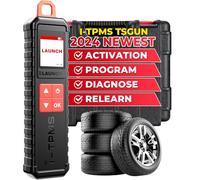 LAUNCH Rilevatore di Pressione Pneumatici X431 i-TPMS TS Gun, sensori TPMS Attivi/riconosciuti/programmati, Strumento diagnostico TPMS con X431 V/PRO3/PRO3S+/Pad V