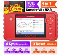 LAUNCH X431 CREADER VII+ V2.0 Auto Strumento Diagnostica 4 Sistemi + 3 Funzione