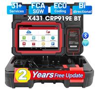 LAUNCH X431 CRP919E BT OBD2 Scanner per auto, tutte le funzioni, 37 reset, codifica ECU, CANFD e DOIP, FCA AutoAuth, strumento di scansione bidirezionale, strumenti diagnostici professionali per auto
