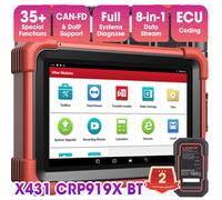 LAUNCH X431 CRP919X BT Strumento Diagnostica Auto Codifica ECU 35+ Funzione TPMS