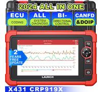 LAUNCH X431 CRP919X CRP919E Strumento Diagnostica OBD Tutti Sistemi Codifica ECU